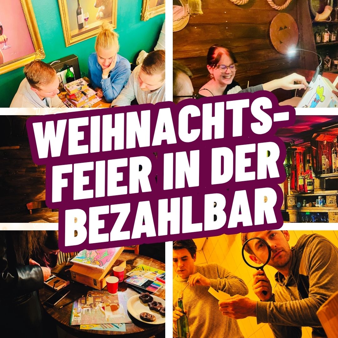 Weihnachtsfeier in der Bezahlbar Weimar