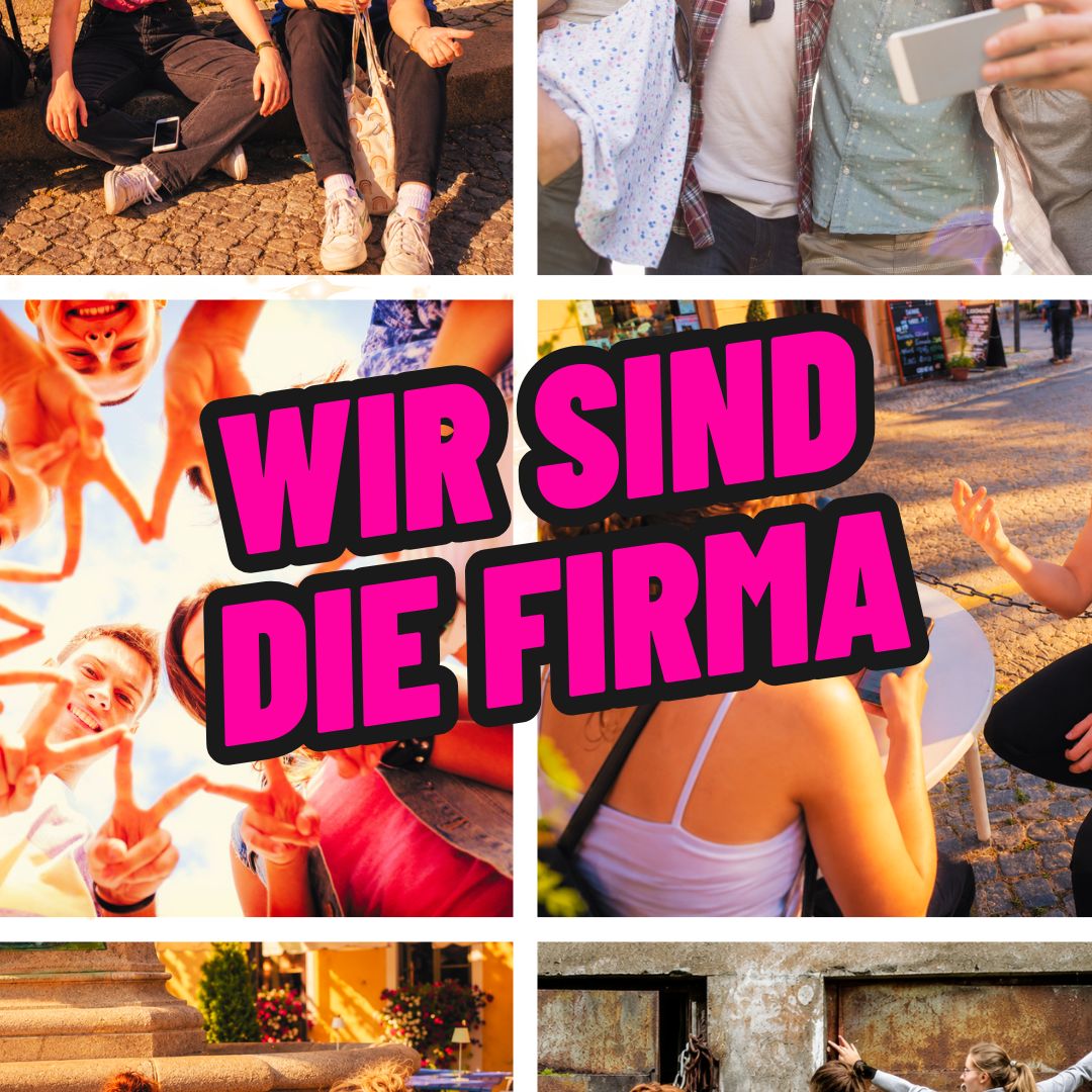 Wir sind die Firma interaktives Stadtspiel in Thüringen