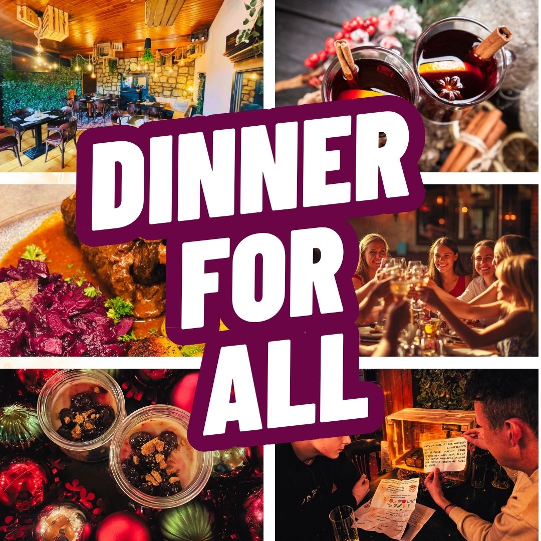Dinner for all Weihnachtsedition in Weimar