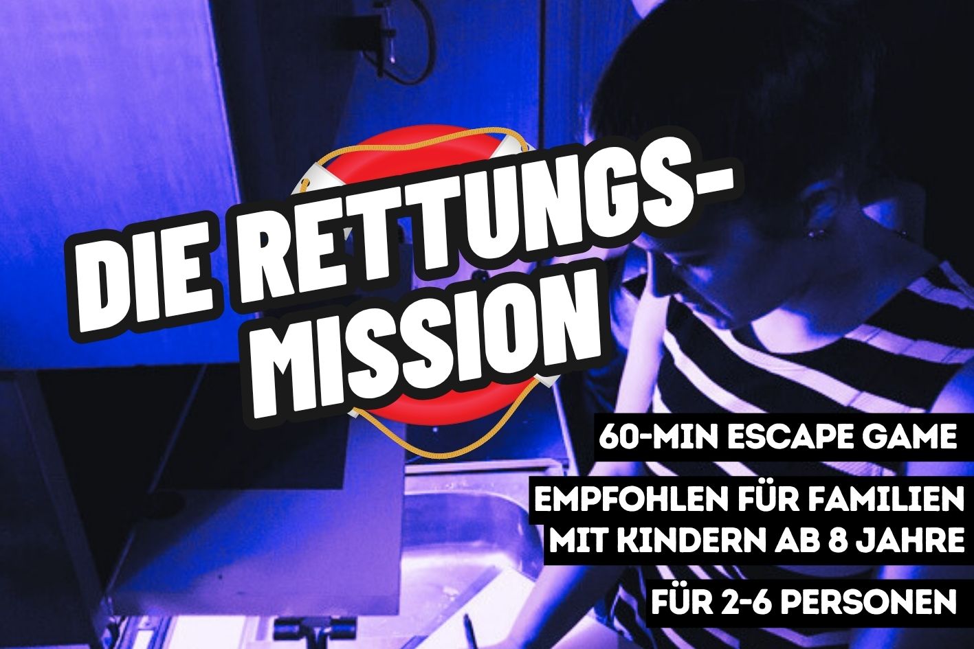 Escape Game Rettungsmission Abenteuersiedlung Weimar