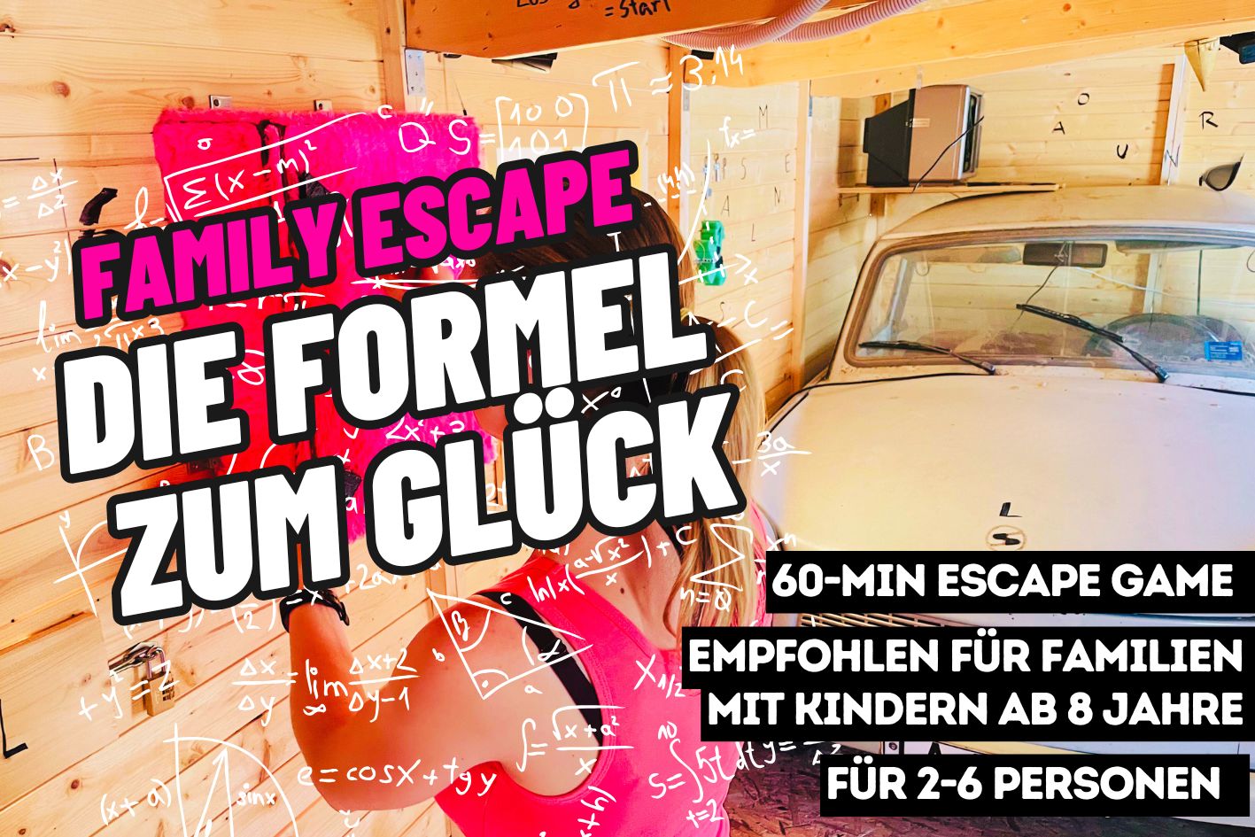 Escape Game Die Formel zum Glück Abenteuersiedlung Weimar