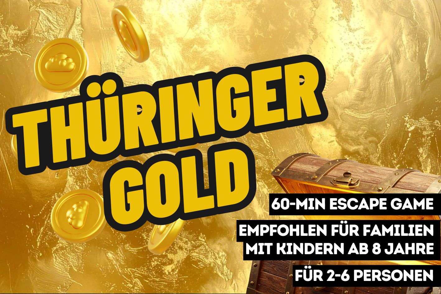 Escape Game Thüringer Gold Abenteuersiedlung Weimar