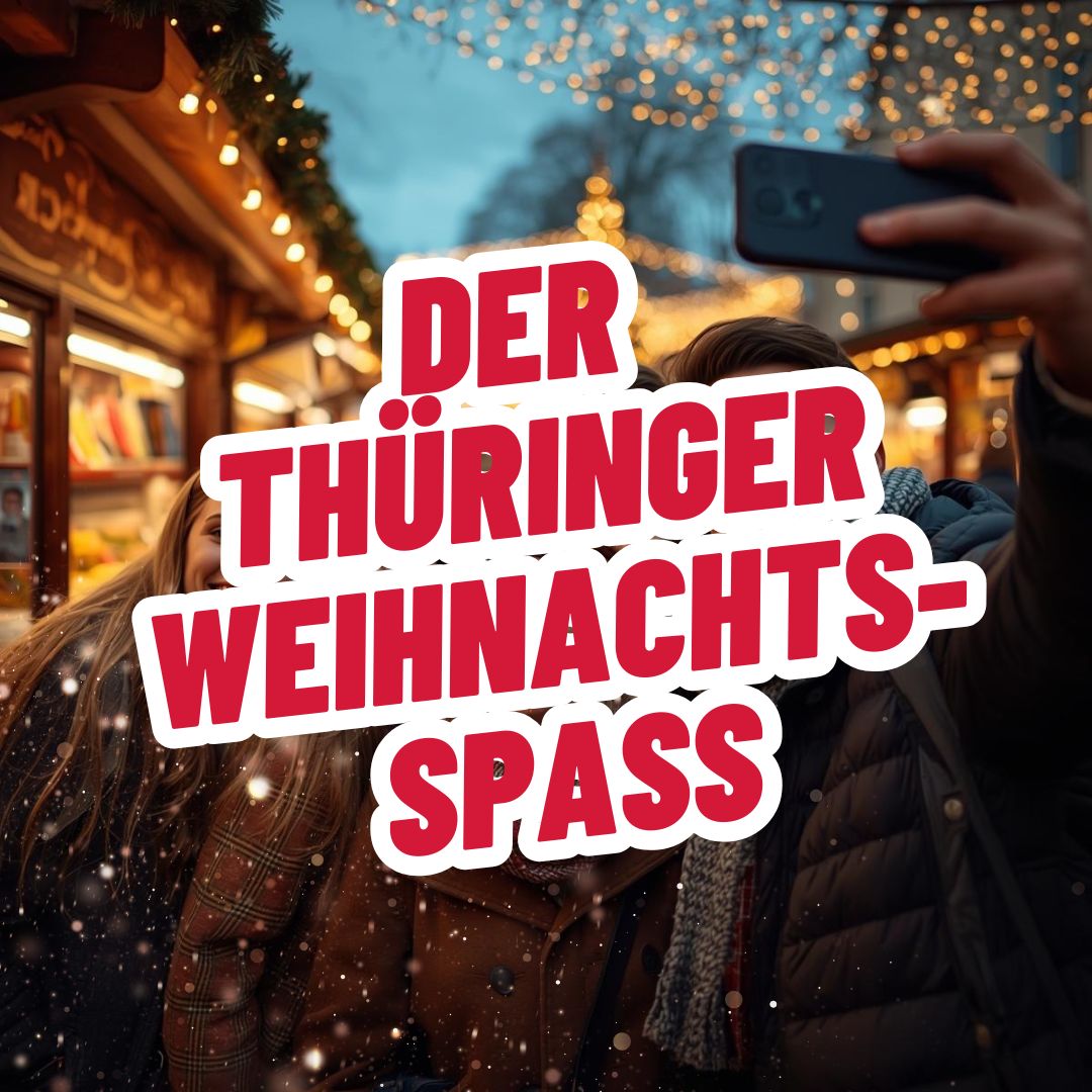 Der Weihnachtsspaß auf dem Weihnachtsmarkt