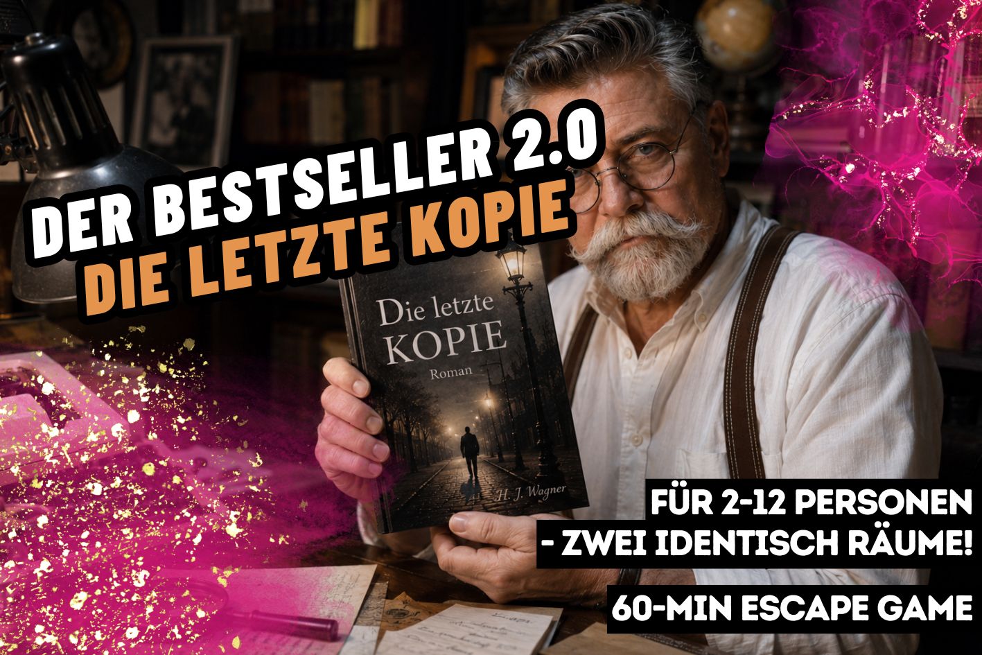 Escape Room Weimar – Bestseller 2.0. Die letzte Kopie – Abenteuersiedlung Weimar