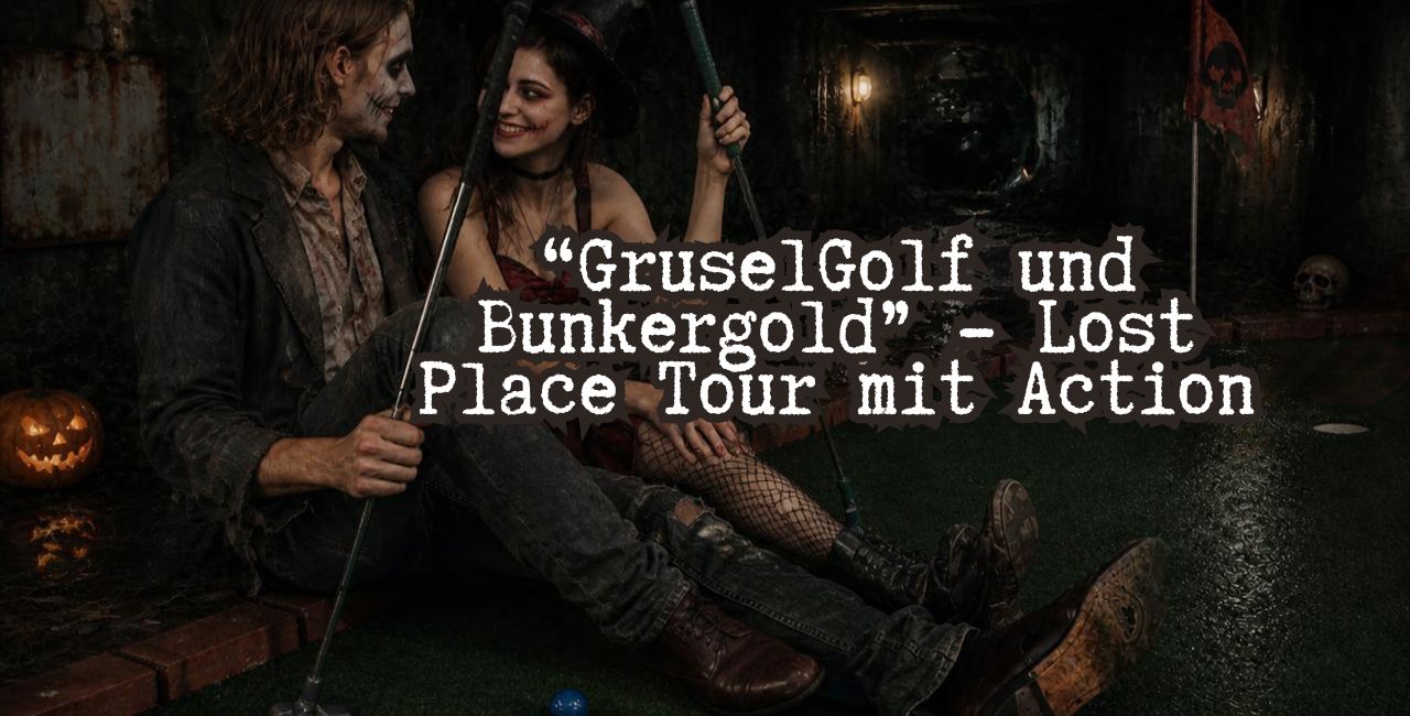 GruselGolf im verlassenen Bunker auf Schloss Beichlingen