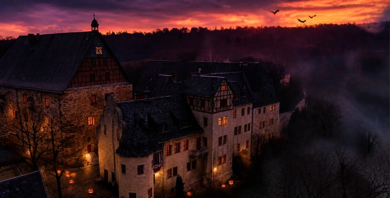 Gruseltour und Schatzsuche im Bunker des Bösen auf Schloss Beichlingen