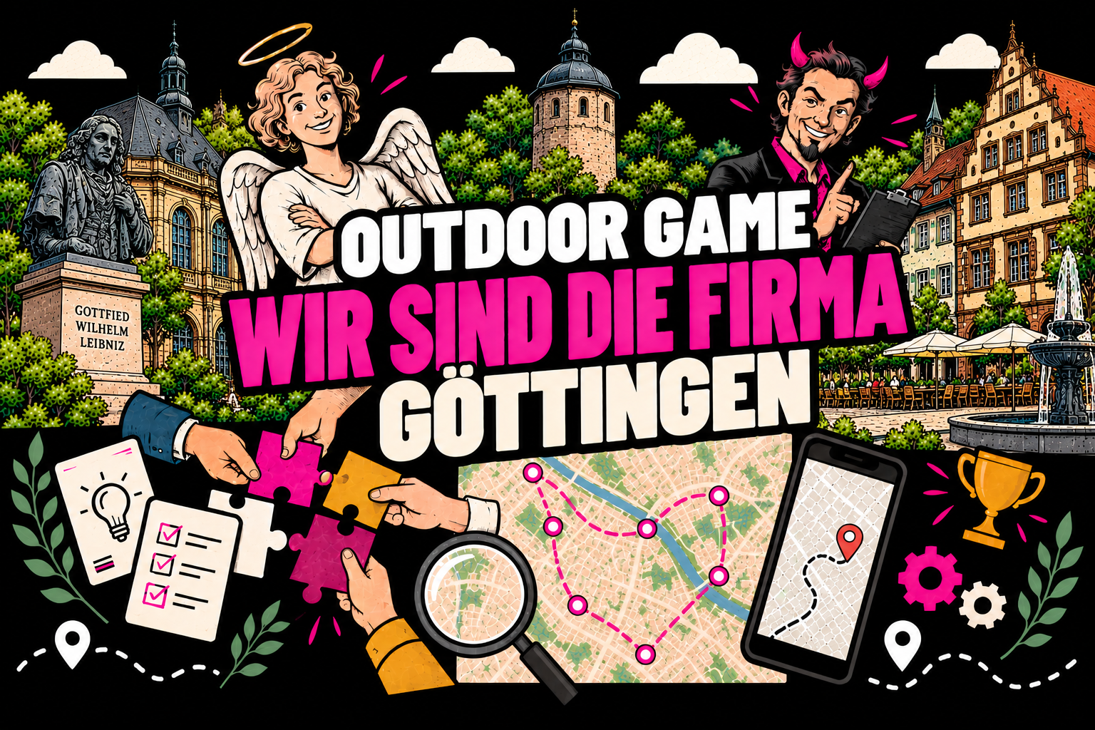 Wir sind die Firma Outdoor-Teamevent in Göttingen