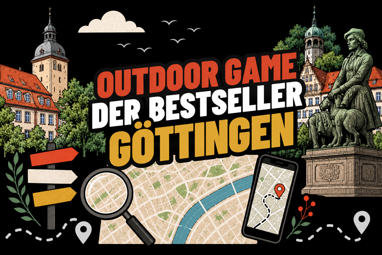 Der Bestseller Outdoor Escape Game und Teamevent in Göttingen
