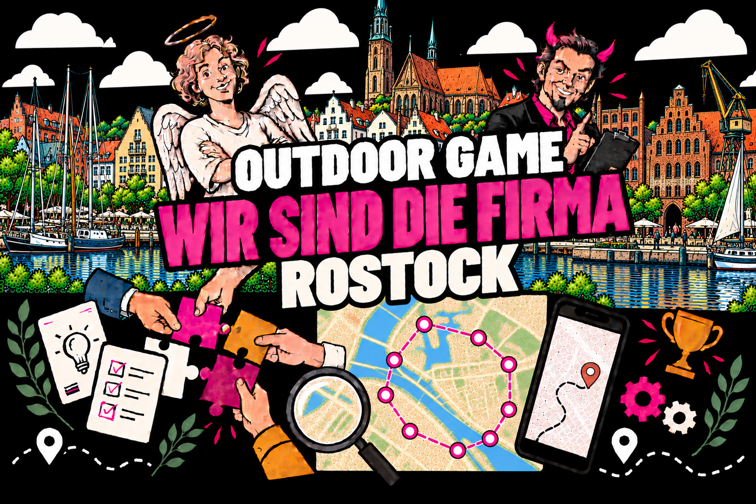Wir sind die Firma Outdoor-Teamevent in Rostock