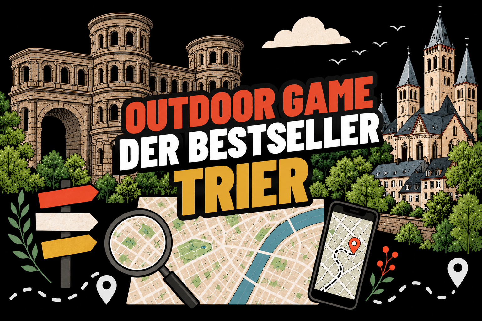 Der Bestseller Outdoor Escape Game und Teamevent in Trier