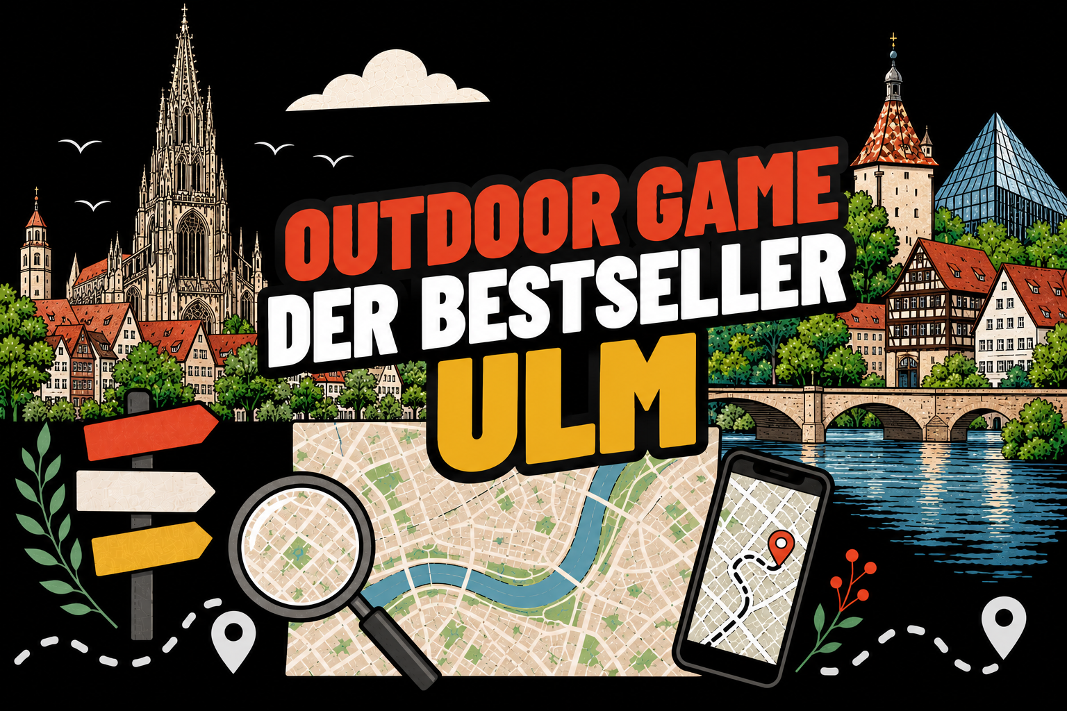 Der Bestseller Outdoor Escape Game und Teamevent in Ulm