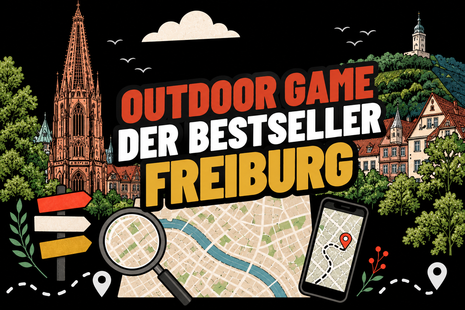 Der Bestseller Outdoor Escape Game und Teamevent in Freiburg