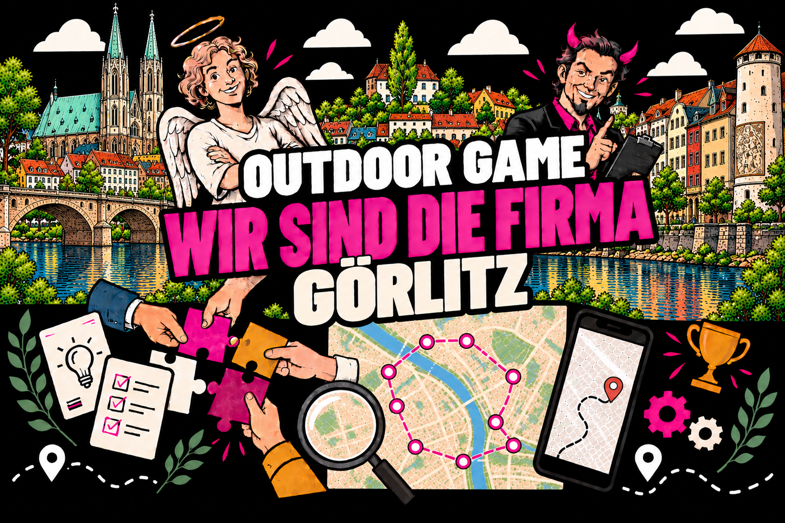 Wir sind die Firma Outdoor-Teamevent in Görlitz