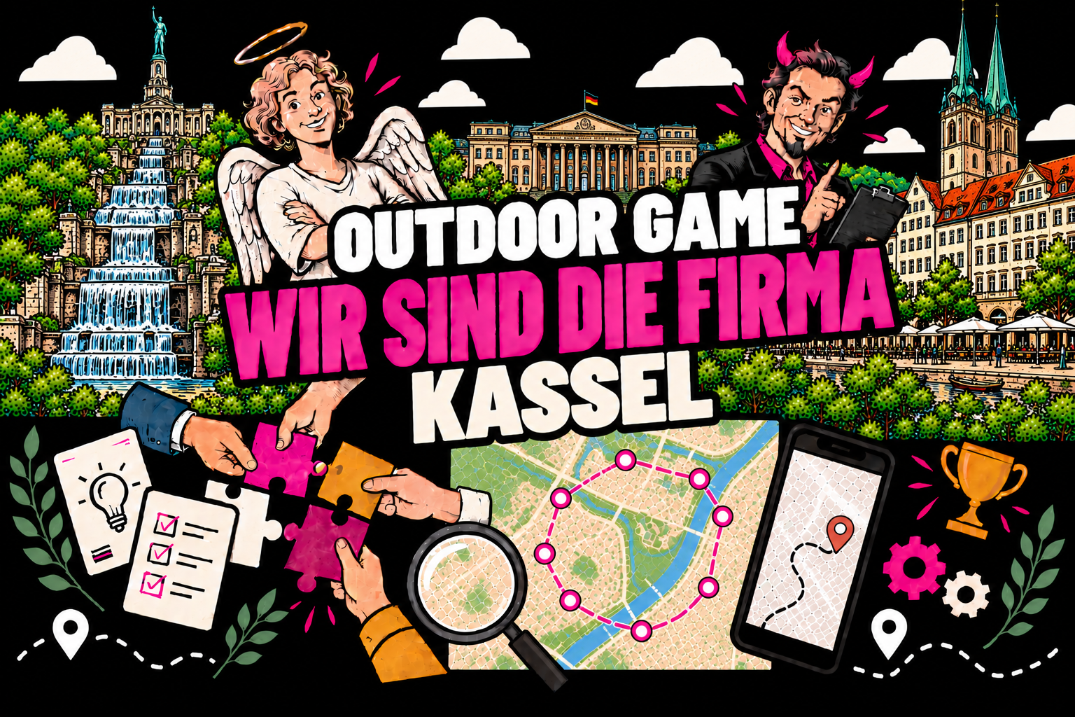 Wir sind die Firma Outdoor-Teamevent in Kassel
