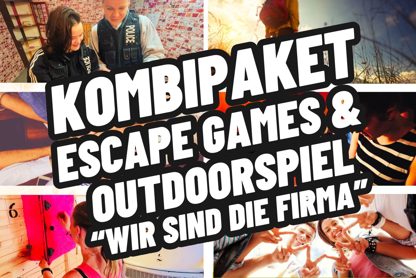 Kombipaket Escape Games und Wir sind die Firma in der Weimarer Altstadt